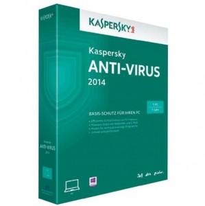 Licenta antivirus Kaspersky anTI-VIRUS 2014, EEMEA EDITION, 1-DESKTOP, 1 an, reinnoire BOX, KL1154OBAFR-RO