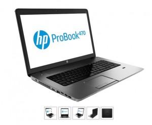 Notebook HP ProBook 470 H0W22EA geanta inclusa  17.3 inch  HD+ (1600x900) LED Intel Core i3-3120M 4GB 500GB/5400rpm AMD Radeon HD 8750M with 1024MB   Linux