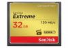 SanDisk Compact Flash Extreme, 32GB, 120 mb/s, SDCFXS-032G-X46
