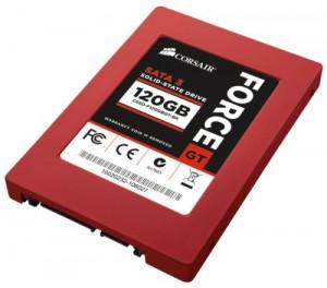 SSD Corsair Force GT SSD, 120GB, 2.5" SATA 6Gb/s, 555MB/s Read, 515MB/s Write, 3.5" , CSSD-F120GBGT-BK