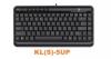 Tastatura A4Tech Slim A-Shape  KBS-720 USB (Black) A4KYB-KBS720BKU