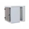 CABINET RETEA, 19 inch, DOUBLE-SECTIONED RACK, WITH BREAK-OUT HOLE FOR FAN, GREY, RBA-04-AD6-CAX-A6