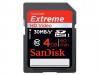 Card de memorie sandisk 4gb extreme