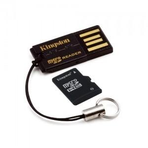 Card memorie Kingston MicroSD ReaderGen2 w/32GB microSDHC Cl 4, MRG2+SDC4/32GB