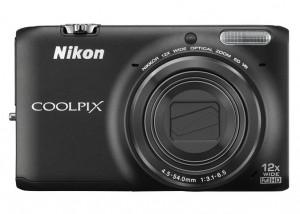 Aparat foto Nikon COOLPIX S6500 Black, VNA271E1