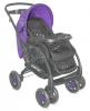 Carucior Bertoni Flair cu sistem de leganare, Culoare Grey & Violet, geanta de carucior inclusa, 1002006 1334