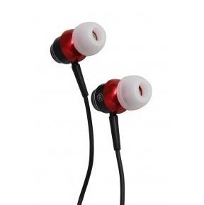 Casti Salar K45 Red, include 3 perechi de dopuri pentru urechi din silicon, microfon, K45-RD