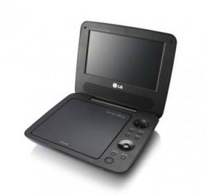 DVD portabil LG, ecran LCD 7 inch, divx, jpeg, mp3, USB, DP 650