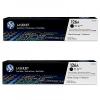 HP 126A Dual Pack Negru Laserjet Toner (2 X 1200 Pag), Ce310Ad