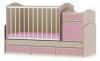 Mobilier lemn Bertoni, Transform, Culoare Oak / Pink, 1015045 0017