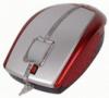 Mouse optic, 3but+1U-wheel, buton dublu click, ROSU; rezolutie 800dpi; Cone