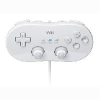 Nintendo Wii Classic Controller White, NIN-WI-CLSCONTR