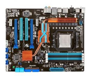 Placa de baza Asus NForce 980a SLI Sk AM2+ 4xDDR3-2000, M4N98TD-EVO
