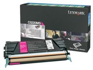 Cartus toner Lexmark 52x magenta, C5220MS