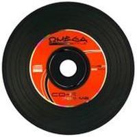 CD-R Omega 700M VINIL 100 Buc pe folie Black DJ, QCDR80OMVINIL100