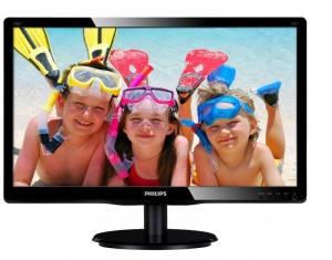 Monitor LCD PHILIPS 196V4LSB2/00 (18.5", 1366x768, LED Backlight, 600:1), 196V4LSB2/00