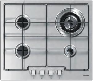 Plita incorporabila Gorenje, 4 arzatoare pe gaz, Design Pure, G 6N5AX