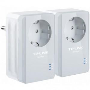 Powerline  Adapter TP-Link TL-PA4010P, with AC Pass Through Starter Kit AV500, TL-PA4010PKIT