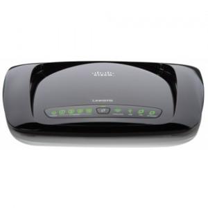Wireless-N Dual-Band ADSL2 Linksys cu Modem Router with Gigabit, WAG320N