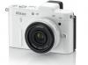 Aparat foto digital Nikon 1 V1 Kit 10mm f2.8 Alb, VVA102K002