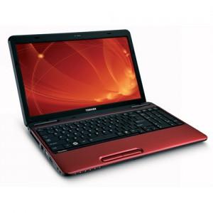 Laptop Toshiba Satellite L655-1CJ cu procesor Intel CoreTM i3-370M 2.4GHz, 3GB, 320GB, ATI Radeon HD5470 512MB, Microsoft Windows 7 Home Premium, Rosu, PSK1JE-0C6014G5