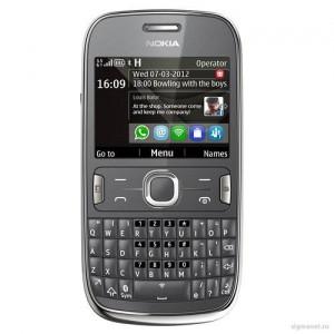 Nokia 302 Asha Dark Grey, NOK302GSMGR