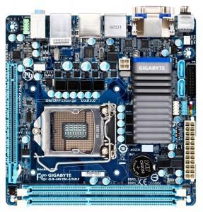 Placa de baza Gigabyte H61N-USB3 H61 mini-ITX, H61N-USB3