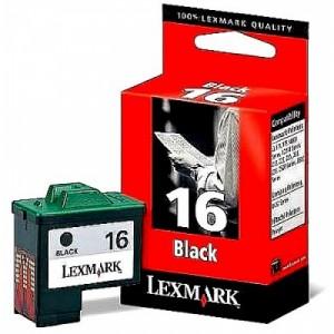 Cartus Ink Lexmark 16 Black, 10N0016B