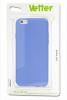 Husa Vetter Ecoline iPhone 6, Soft Touch Ultra Slim, Blue, CEUSVTIP647B