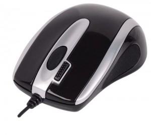 Mouse A4Tech X6-73MD-2, Glaser 2X Click Mini Office Optical Mouse USB (Black), X6-73MD-2
