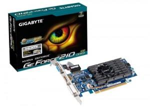 Placa video Gigabyte GV-N210D3-1GI NVIDIA GEFORCE GT210 1GB DDR3, GV-N210D3-1GI