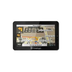 PRESTIGIO GPS GeoVision 5700BTHD (5 inch, 4GB, 128MB RAM,Atlas V,BT,FM Transmitter) with iGO Primo with preinstalled maps of the Full Europe, PGPS5700EU4BTSMHDNG