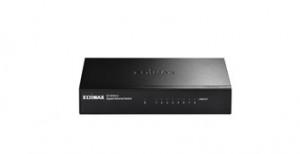 Switch EDIMAX, Gigabit Ethernet, 8 Ports Desktop Switch (metal case internal power), ES-5800M V2