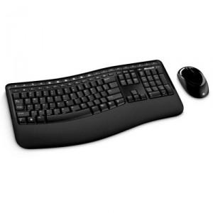Tastatura si  Mouse Microsoft Desktop Comfort 5000, Wireless, USB, Negru   CSD-00019