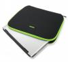 Laptop Case CANYON  NB SLEEVE for Laptop up to 14.1  Black/Green, CNR-NB11BG