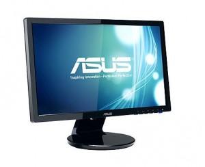 Monitor Asus VE198S, 19 inch, LED, wide screen, 5 ms, 1440x900, D-Sub, Negru, VE198S