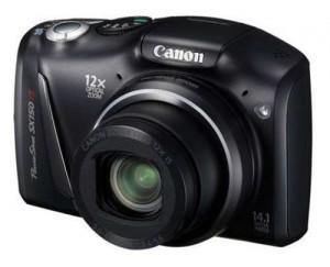 Aparat Foto Digital Canon PowerShot SX150 IS Black, AJ5664B002AA