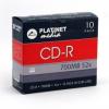 CD-R PLATINET 52X 700Mb 10P, QCDR80PLCAKE10