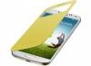 Husa Samsung Galaxy S4 i9500 / I9505 S-View Cover Yellow, EF-CI950BYEGWW
