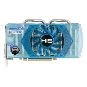 Placa video HIS ATI Radeon HD 6770, 1024MB, GDDR5, DVI, HDMI, PCI-E  H677QNT1GD