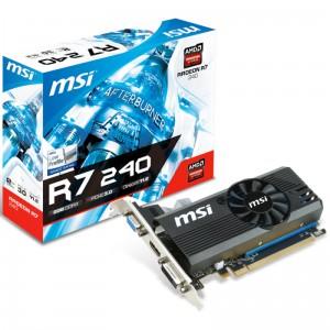 Placa video MSI Radeon R7 240 2GB DDR3 128-bit R7-240-2GD3-LP