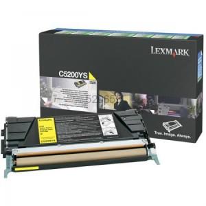 Return Programme Toner Cartridge  Lexmark C520, C530 Yellow (1.5K), 00C5200YS