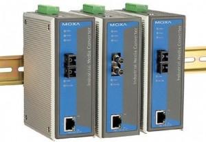 Switch Industrial Media Converter Moxa, single mode, SC, 40 km, IMC-101-S-SC-T