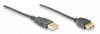 Cablu Manhattan Hi-Speed USB Extension Cable A Male- A Female, 1.8 m, Black, 390316