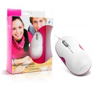 Mouse optic Canyon CNR-MSL8M pink