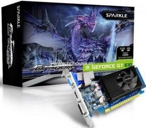 Placa Video Sparkle nVidia GeForce GT610, PCI-E 2.0, 2048MB DDR3, 64Bit, SX610L2048GCU