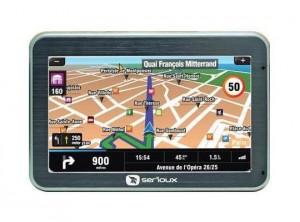Sistem de navigatie GPS 4.3 inch Serioux UrbanPilot Q475, 468MHz, 2GB, ultra-slim, no map UPQ475-2G