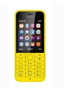 Telefon mobil Nokia 220, Dual SIM, Yellow, A00018832