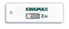 Usb kingmax super stick mini, flash drive 2gb, usb 2.0, white,
