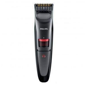 Aparat de tuns barba Philips QT4015/16, Acumulator, 20 setari Lungime, Lame din Titan, Negru